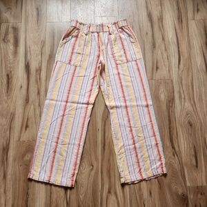 SO Linen Wide Leg Pants